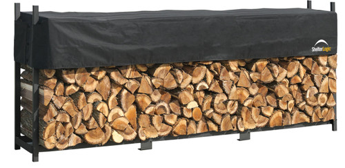 ShelterLogic 12' Ultra-Duty Firewood Rack-in-a-Box Wood Storage