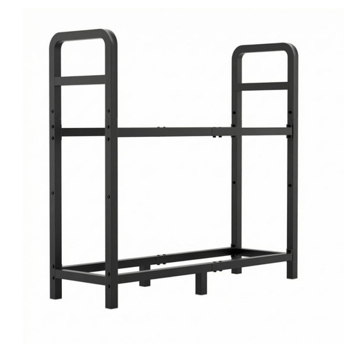 Heavy Duty Storage Rack Firewood Holder Wood Stand Log Organizer