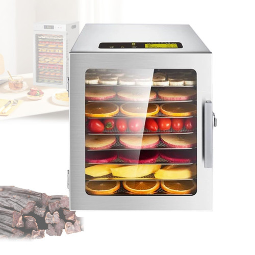 Home Freeze Dryer Machine, Food Dehydrator with Stainless Steel Trays