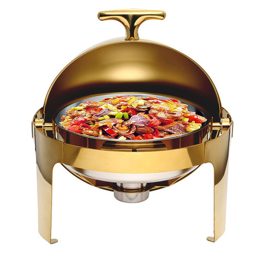 Buffet Server Food Warmer, Electric Chafing Dish, Stainless Steel