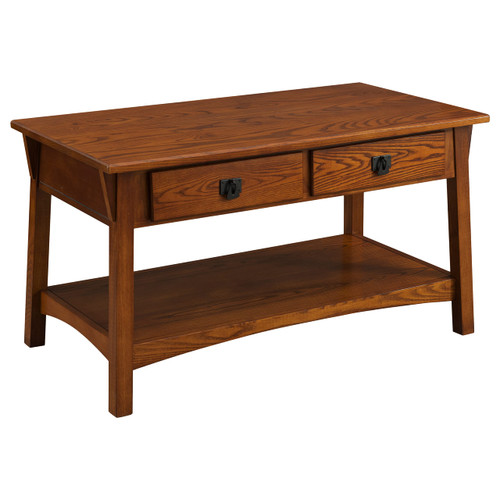 Leick Home Mission Coffee Table, 38", Russet