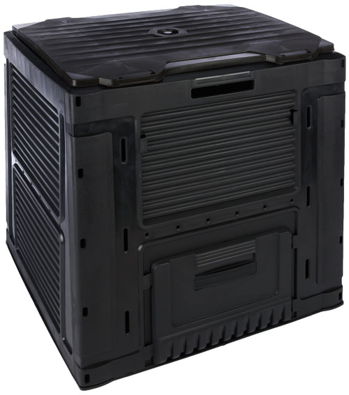 composter with Capacity of 470 L, Dark Grey