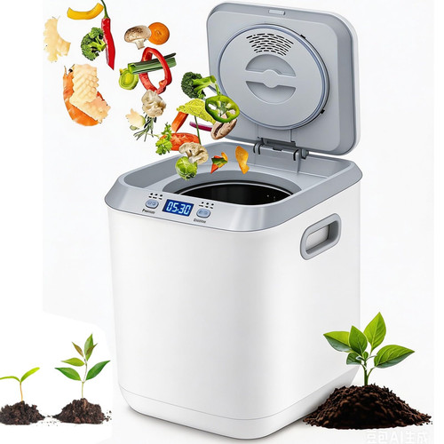 Electric Composter - 3.3L Kitchen Composter, Decomposes Up to 2.2 lbs