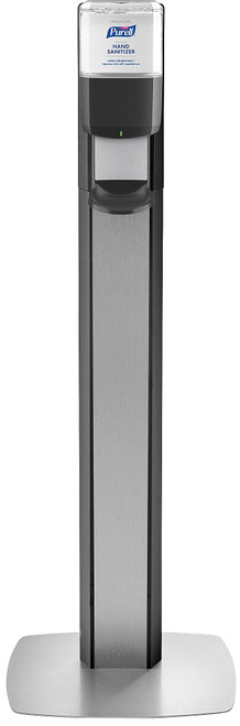 Floor Stand with ES6 Automatic Dispenser, Graphite