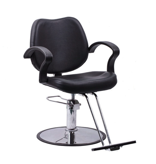 Equipment Black Hydraulic Barber Styling Chair