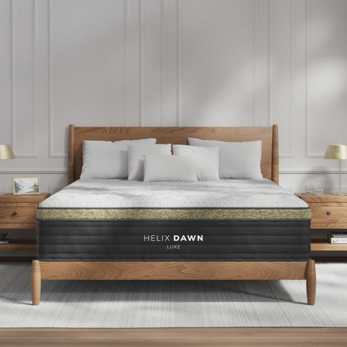 Helix Dawn Luxe Mattress with GlacioTex Cooling, Queen
