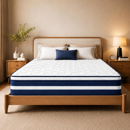 14 Inch Twin Cooling Memory Foam Mattress,Back Pain Relief,Medium Firm