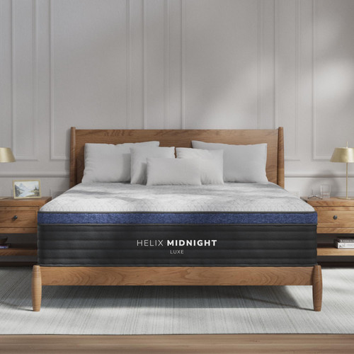 Helix Midnight Luxe with GlacioTex Cooling Mattress, Twin