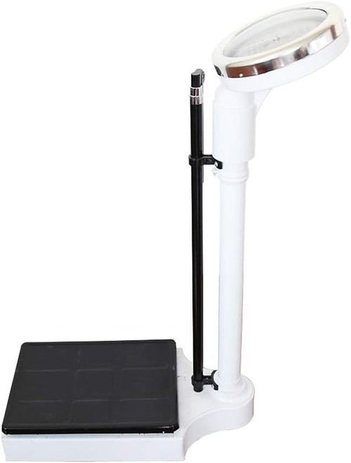 - Analog Bathroom & Gym Scale, 120kg Capacity, White