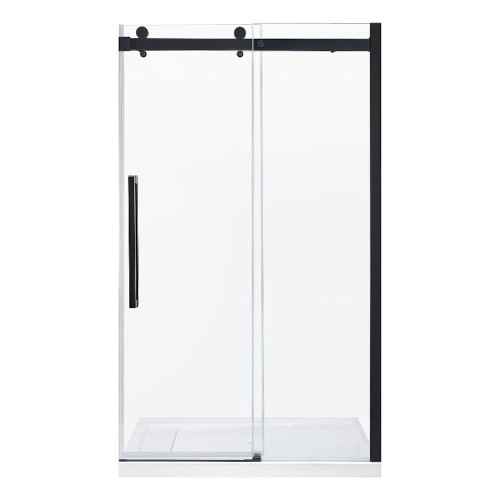 Pemberly Row Oil-Rubbed Bronze Shower Kit, 36 x 48 x 81 Inches