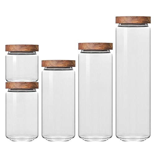 Glass Bottle Lid Sealed Container Food Storage Tank Mason Jars