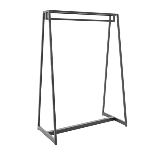 Freestanding Ballet Bar Garment Rack - 48" W | Professional-grade garment rack, chrome or powder-coated finish
