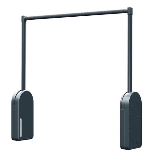 AngelParticle Electric Lifting Pull Down  Clothes Rack Wardrobe Lift Rail Storage Organizer System