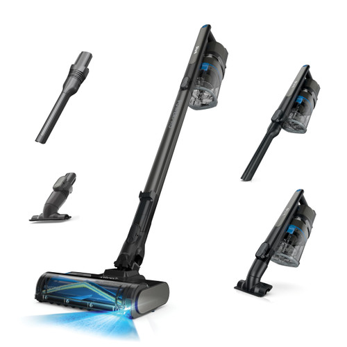 Shark PowerPro Reveal Plus Cordless Vacuum Cleaner - Charcoal - IZ376H | Lightweight Vacuum for Hardwood Floors and Carpet