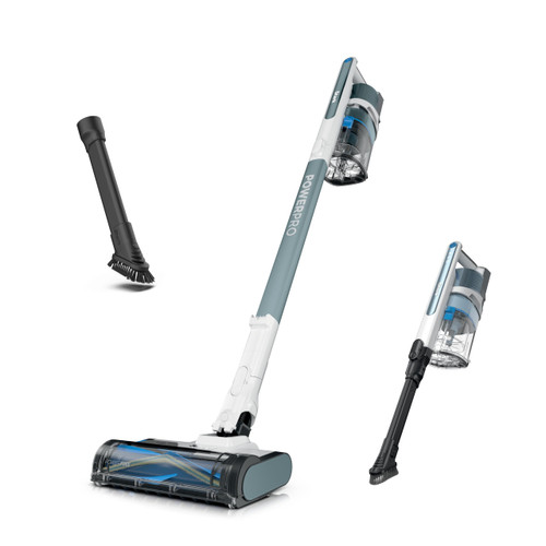 Shark PowerPro Plus Cordless Stick Vacuum, Pure Water, IZ377H | Lightweight, FloorDetect Technology