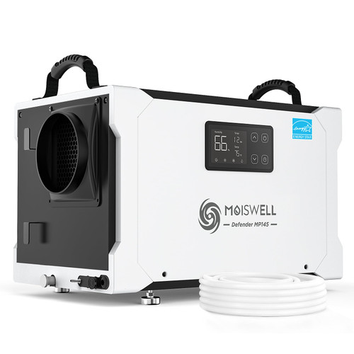 155 Pints Commercial Dehumidifier with Pump for Crawl Space