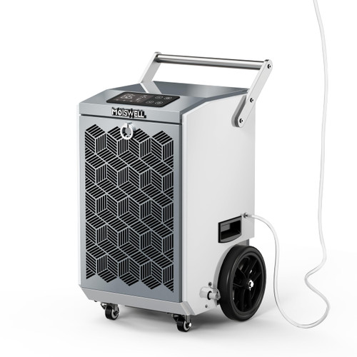 160 Pints Commercial Dehumidifier with Pump/Drain Hose - Basements