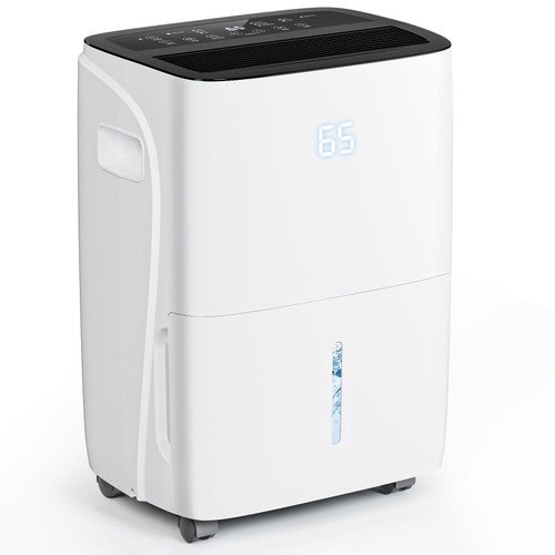 Electactic 7500 Sq.Ft Dehumidifier for Basement with Drain Hose, Max 150 Pints Dehumidifiers for Home