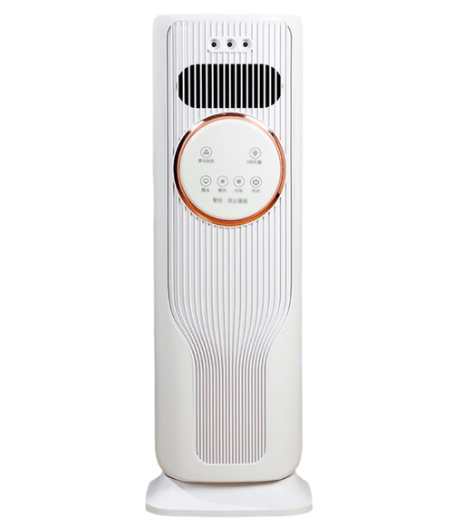 FXNFXLA Evaporative Air Swamp Cooler, Ac Unit & Heater Combo, 12H Timer White
