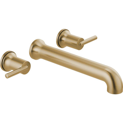 Delta Faucet Contemporary Tub Filler - Wall-Mounted Bathtub Filler