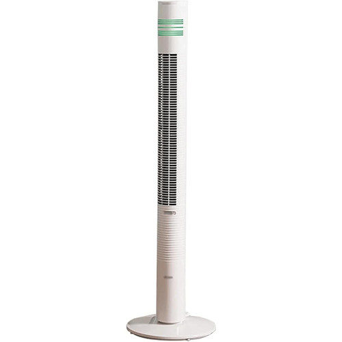 Standing Fan 3 Speed Setting Tower Fan, 7H Timer, Air Purification Floor Bladeless Fan