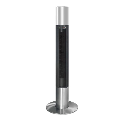 BBYYDS Household Office Quiet Oscillating Metal Tower Fan Standing