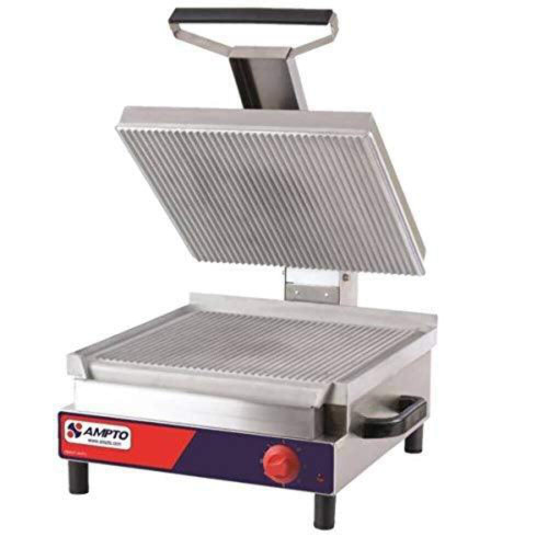 Giant Panini Grill 17-1/4'' x 17'' Ribbed