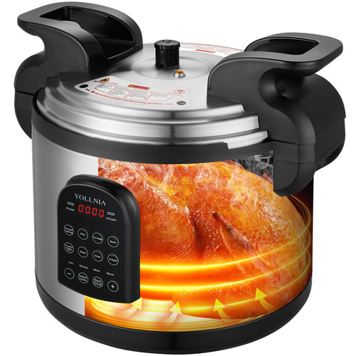 Commercial Electric Pressure Cooker stainless steel