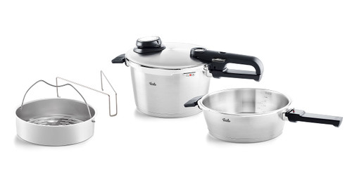 Premium Pressure Cooker and Pressure Skillet Set, 2.6 Quart