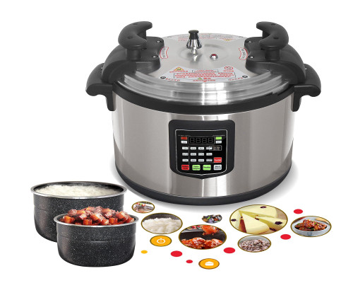Kolice Commercial 220Volts 33L Pressure Cooker, 220Volts