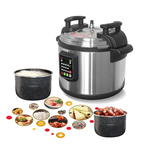 220 Volts Commercial Electric 15L Pressure Cooker