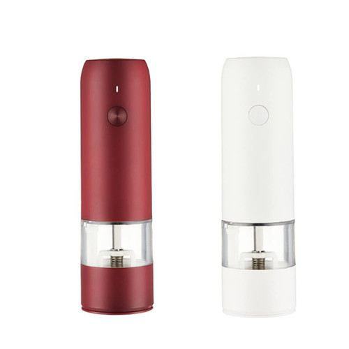 2Pcs Electric Salt Pepper Grinder Set