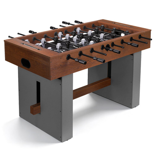 Full Size Foosball Table, 56 Inch Soccer Table for Game Room & Family Fun