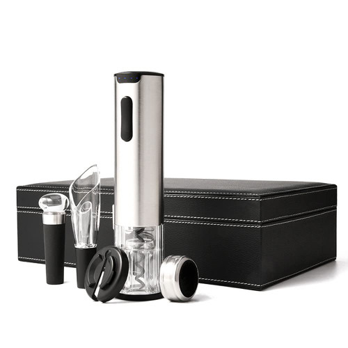 Electric Wine Opener Automatic Battery Operated Wine Bottle Opener Set