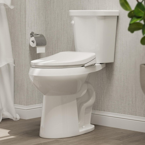 HOROW 21 Inch Tall Toilet with Smart Seat, Two-Piece Elongated