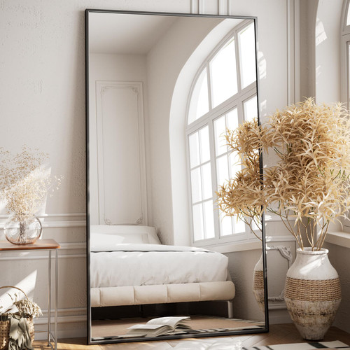 VooBang Oversized Full Length Mirror, 86" x 40" Floor Mirror with Stand