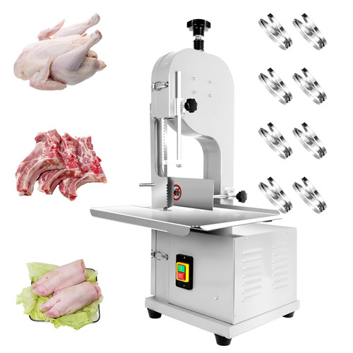 2500W Electric Bone Saw Machine, 20x16" Stainless Steel Worktable