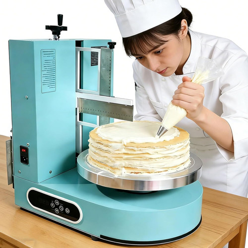 Electric Cake Decorating Machine, Adjustable Speed 25-320 RPM