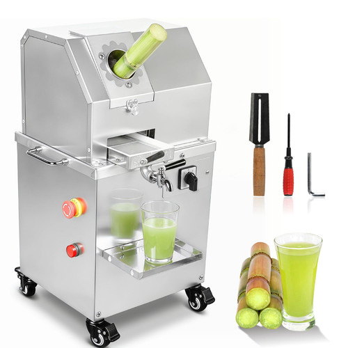 Sugar Cane Juicer Machine,Extractor with 3Stainless Steel Rolle