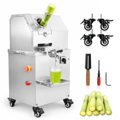 800W Commercial Sugar Cane Juicer Machine