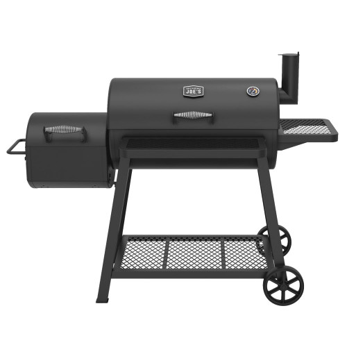 1100 Offset Charcoal Smoker and Grill with 1100 sq. in