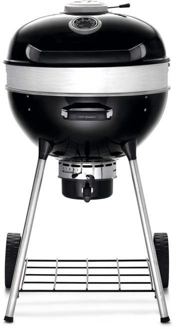 Professional Charcoal Kettle Grill, Black