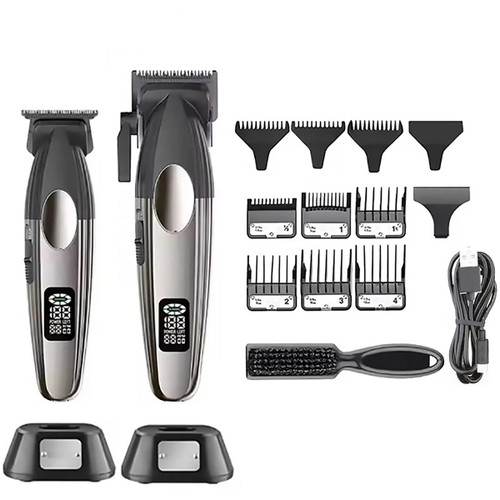 Pro Hair Clipper Professional Combo Clippers Barber Trimmer