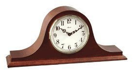 Hermle Sweet Briar Mantel Clock in Cherry with Mechanical Movement 21135N90340 by Hermle