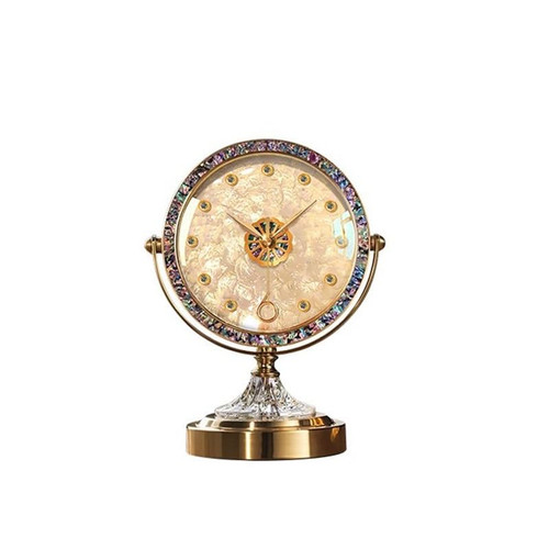 Kms8dX7fg Mantel Clock Desktop Clock Living Room Decoration Modern Minimalist Style Desk(Multi-Colored)