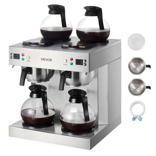 Commercial Drip Coffee Maker, 24 Cups Coffee Machine