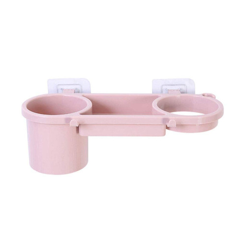 Bathroom Hair Dryer Holder ABS Wall Stand Sturdy Adhesive