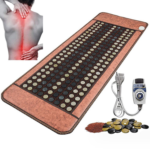 ICEMOB Infrared Heating Pad,Professional Full Body Massage Mat with Heat