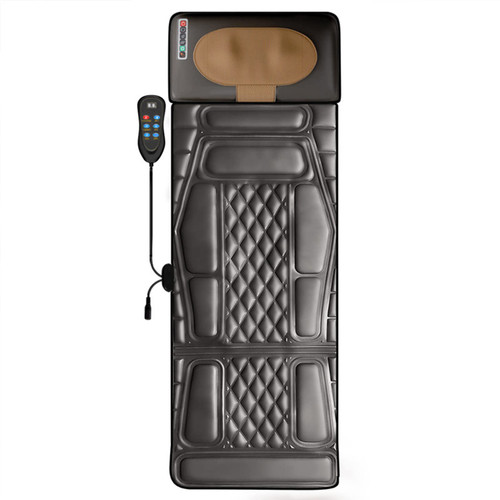 Full Body Heated Massage Mat with Kneading & Heat Therapy for Pain Relief