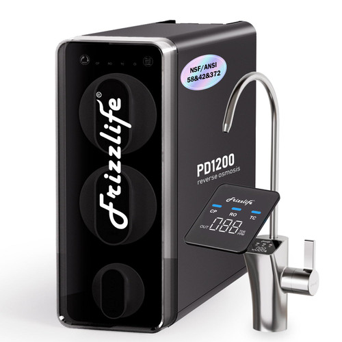 11-Stage Tankless RO Water Filtration System, Under Sink